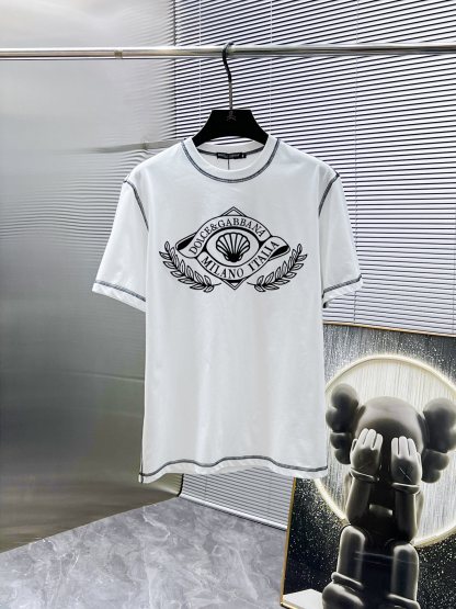 ヴェルサーチ「Versace」2025SS プレミアム クルーネックTシャツ