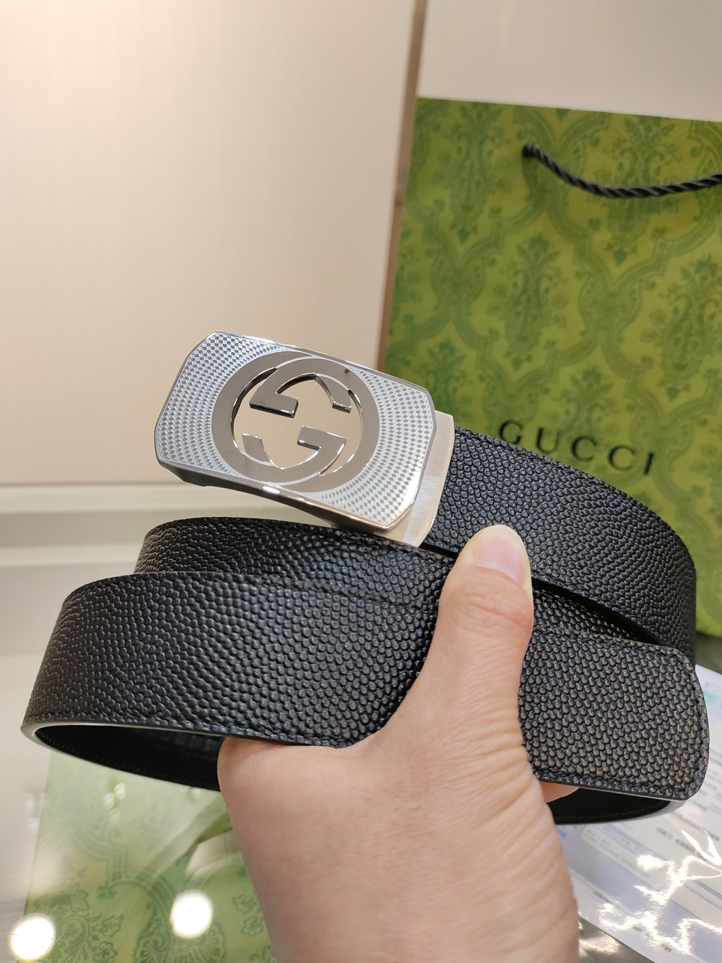 グッチ「Gucci」スペシャルレザー ベルト100CM