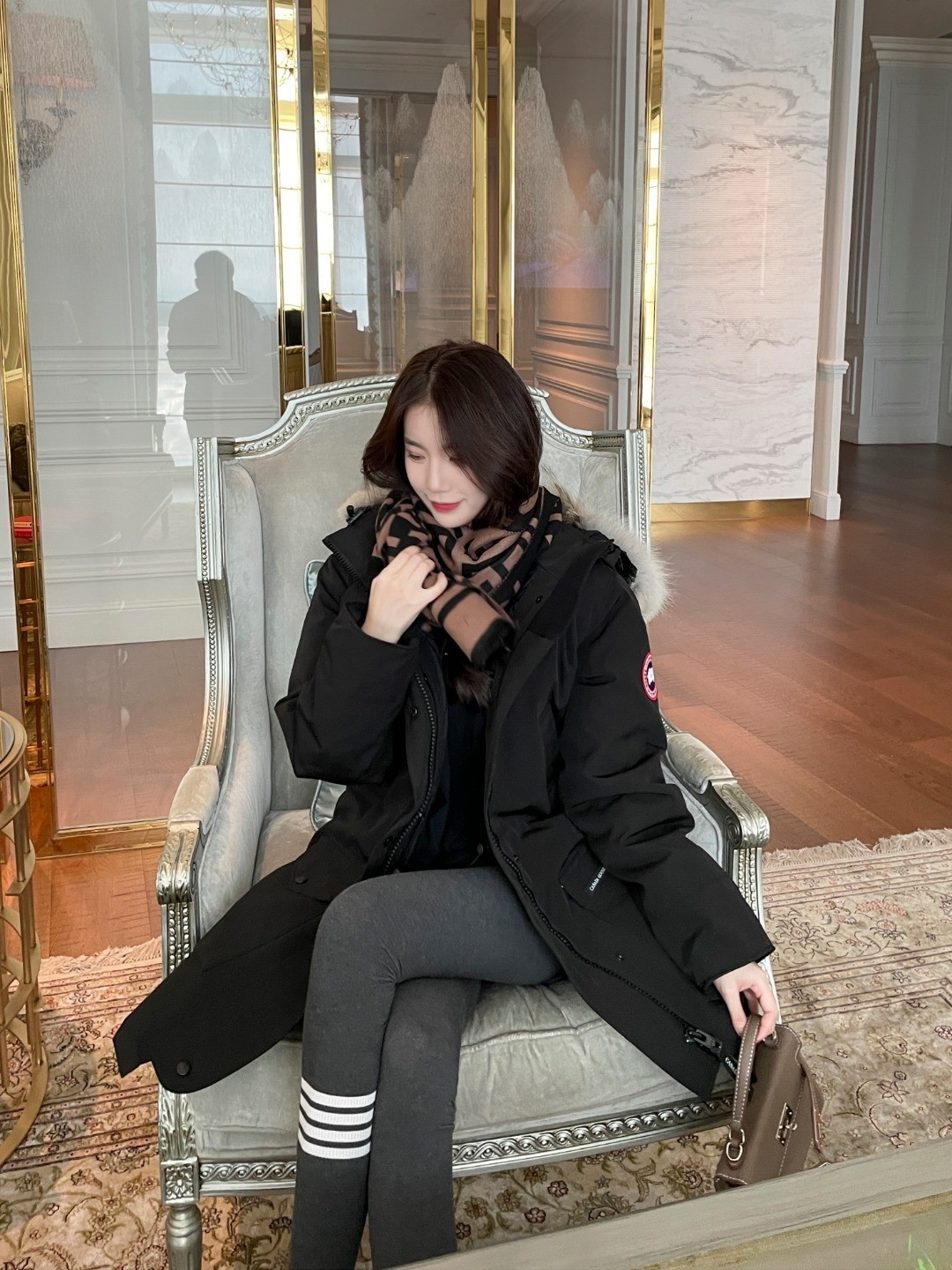 カナダグース「Canada Goose」パーカーダウンコート