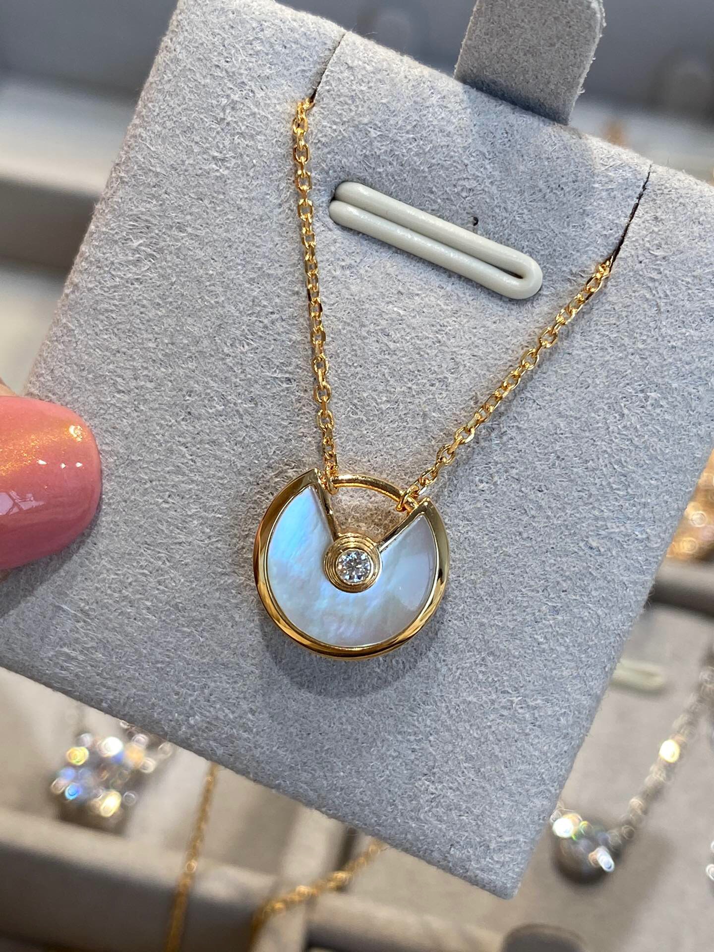 カルティエ「Cartier」ジュストゥンクルー ネックレス42cm