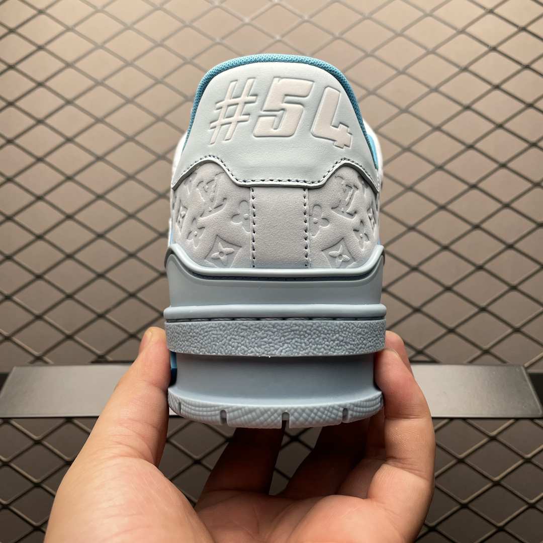 「コラボモデル」Louis Vuitton x Trainer ローカットスニーカー