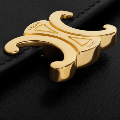 セリーヌ「Celine」ラージウォレット トリオンフ / シャイニーカーフスキン