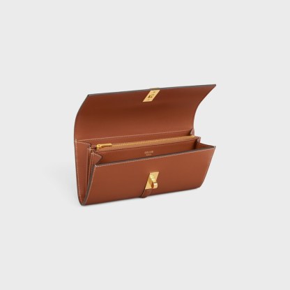 セリーヌ「Celine」ラージウォレット 16（セーズ） / サテンドカーフスキン