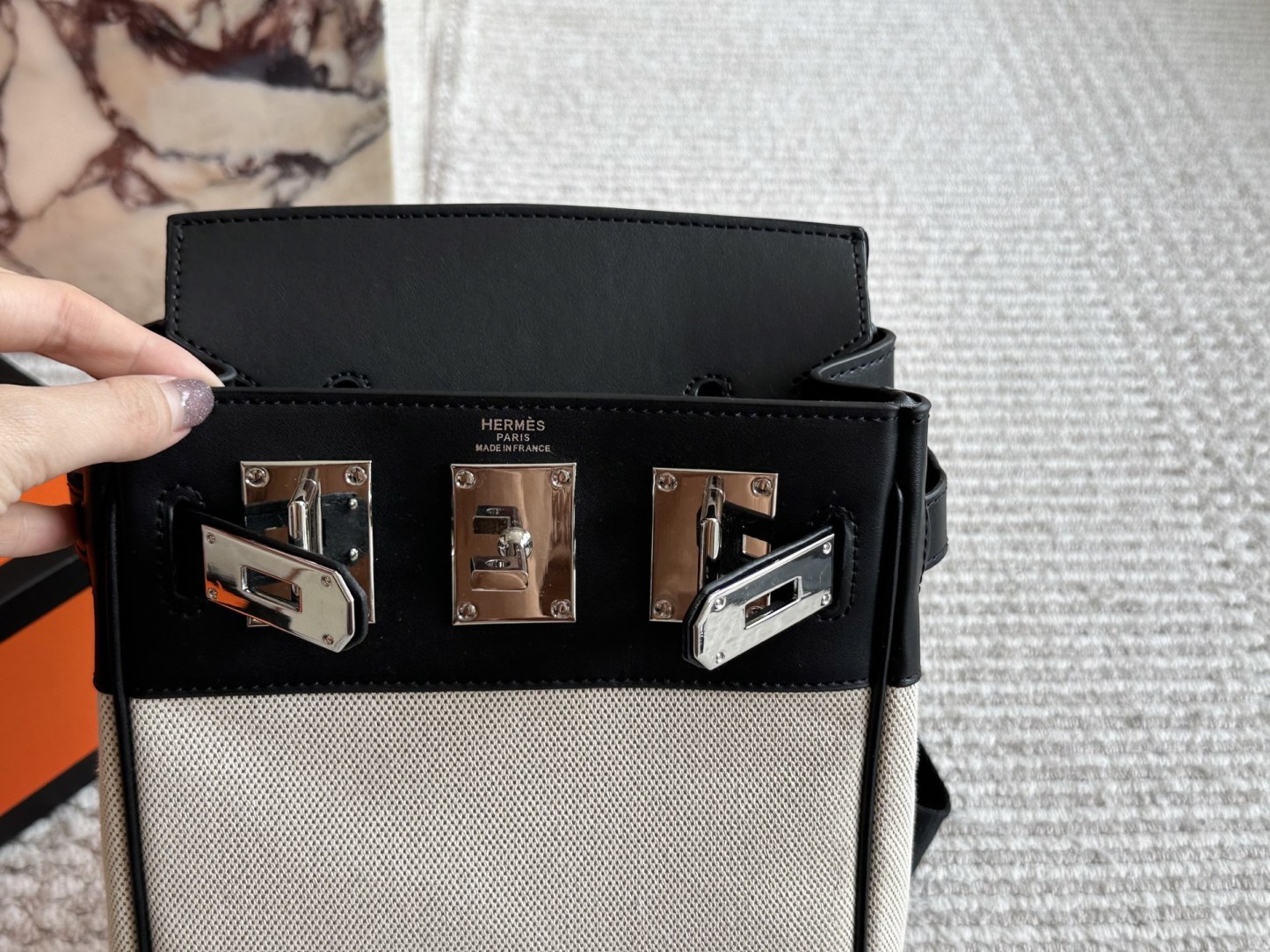 エルメス「Hermès」Hac a Dosバックパック 2色「日本未入荷」