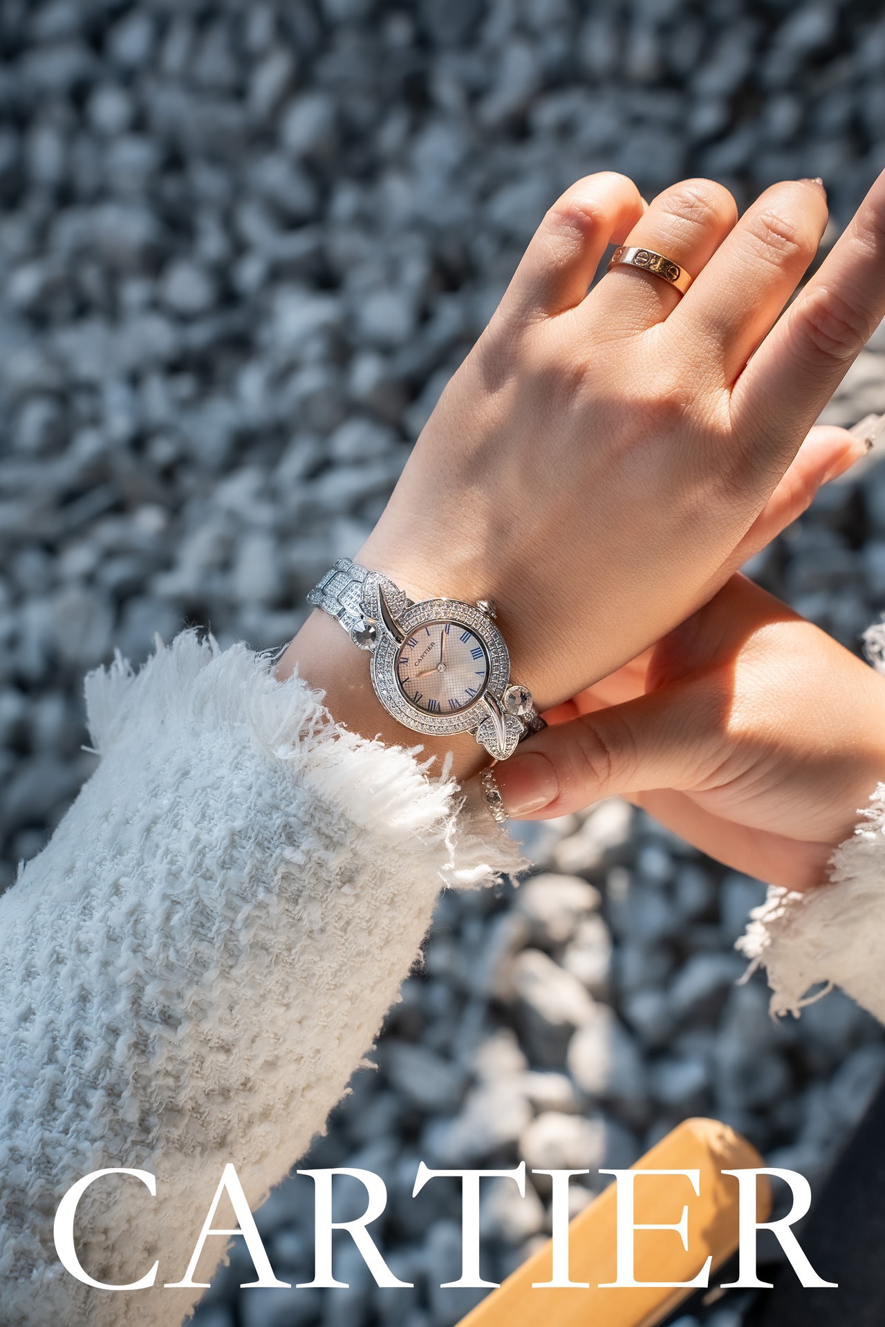 カルティエ［Cartier］パール ビヨンド アート ハイジュエリー 腕時計32MM