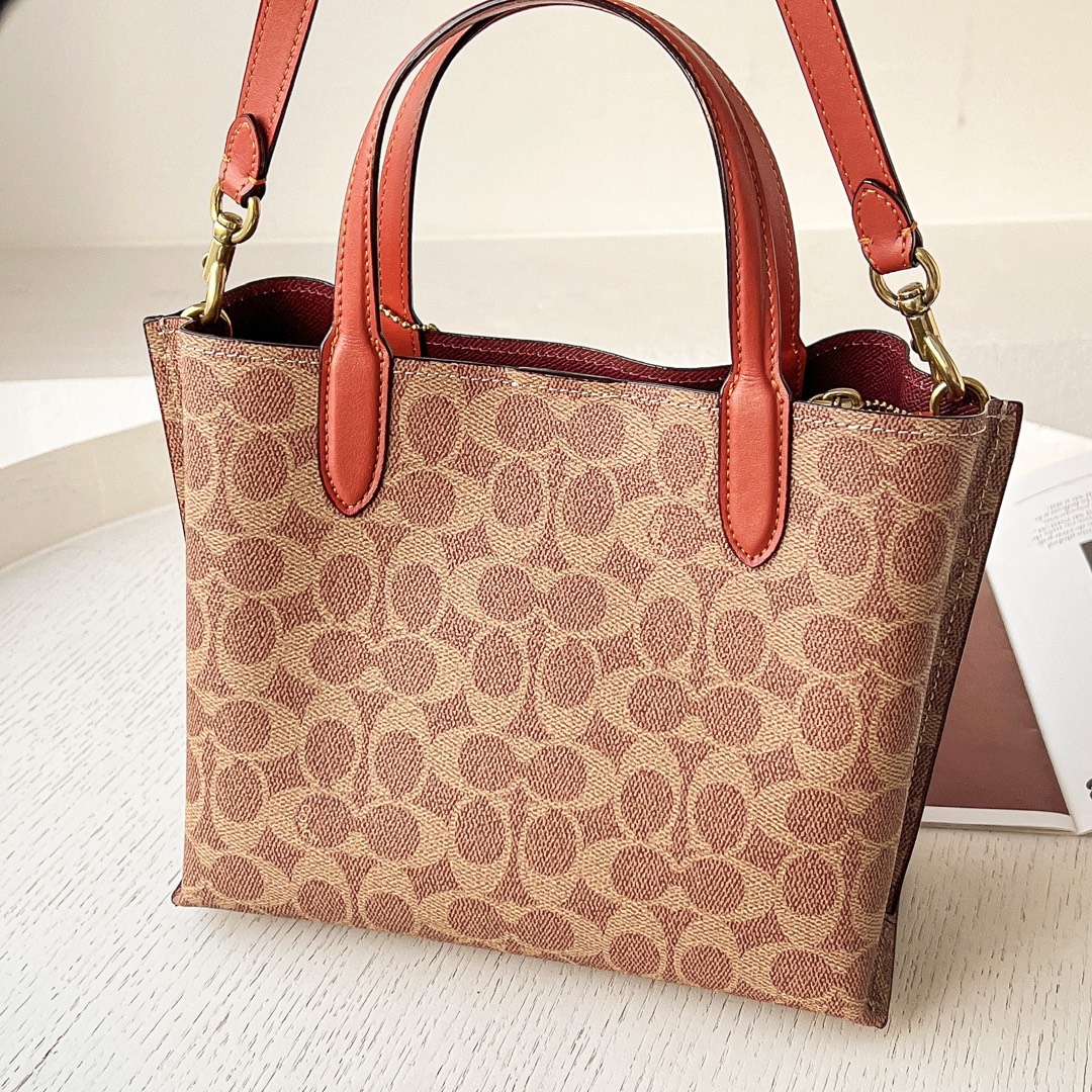 コーチ「Coach」 Willow Tote 24 シリーズ レディース ミニトートバッグ