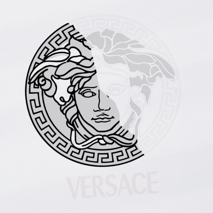 ヴェルサーチ「Versace」2024SS プレミアム プリントTシャツ