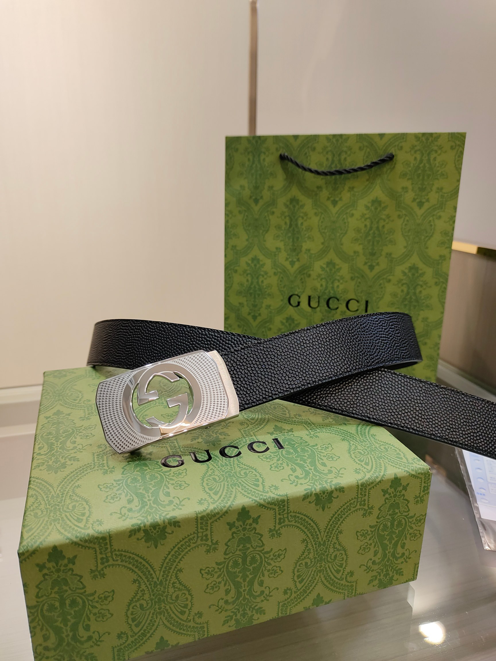 グッチ「Gucci」スペシャルレザー ベルト100CM