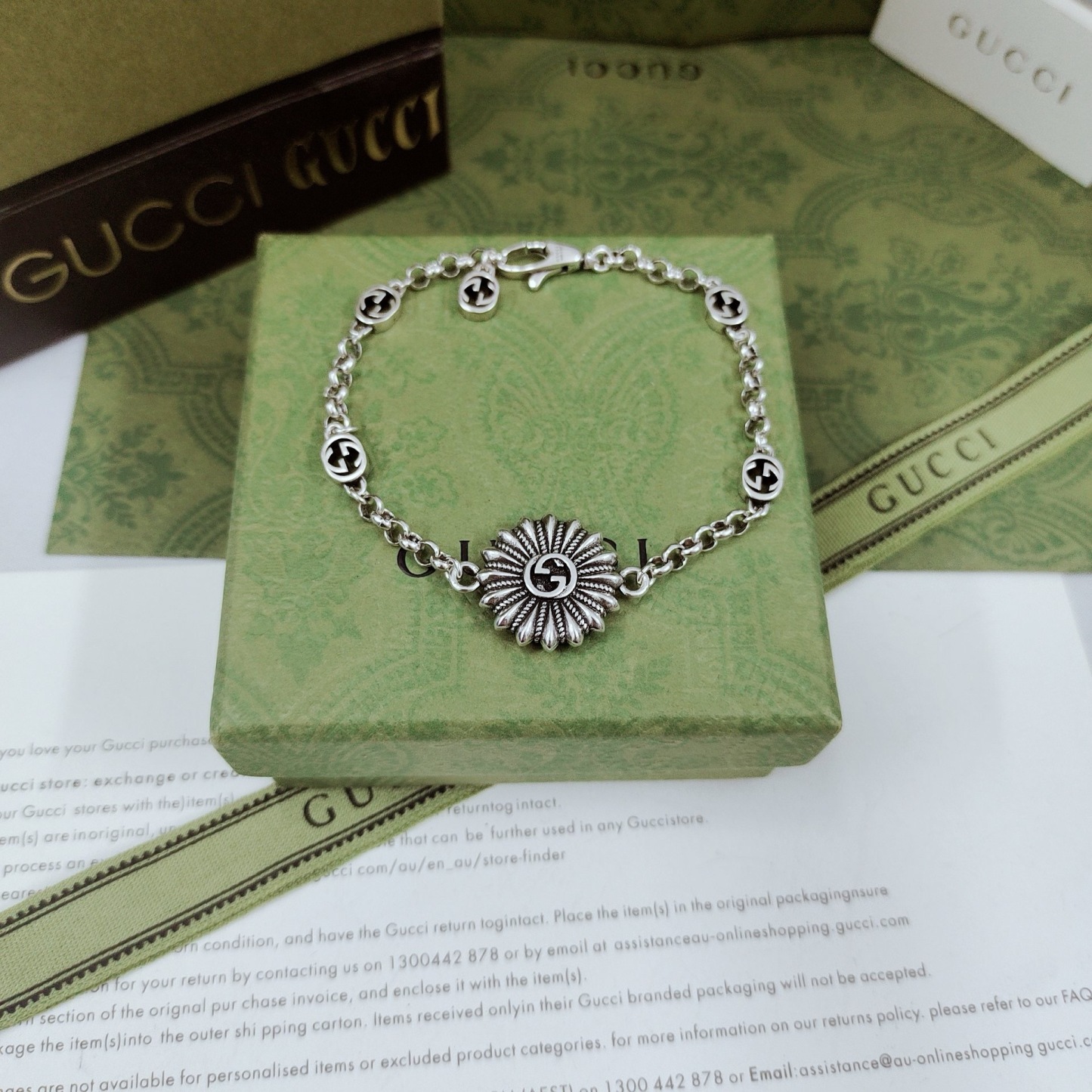 グッチ「Gucci」 インターロッキングG ブレスレット