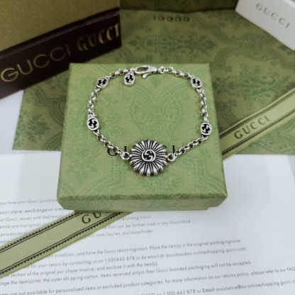 グッチ「Gucci」 インターロッキングG ブレスレット