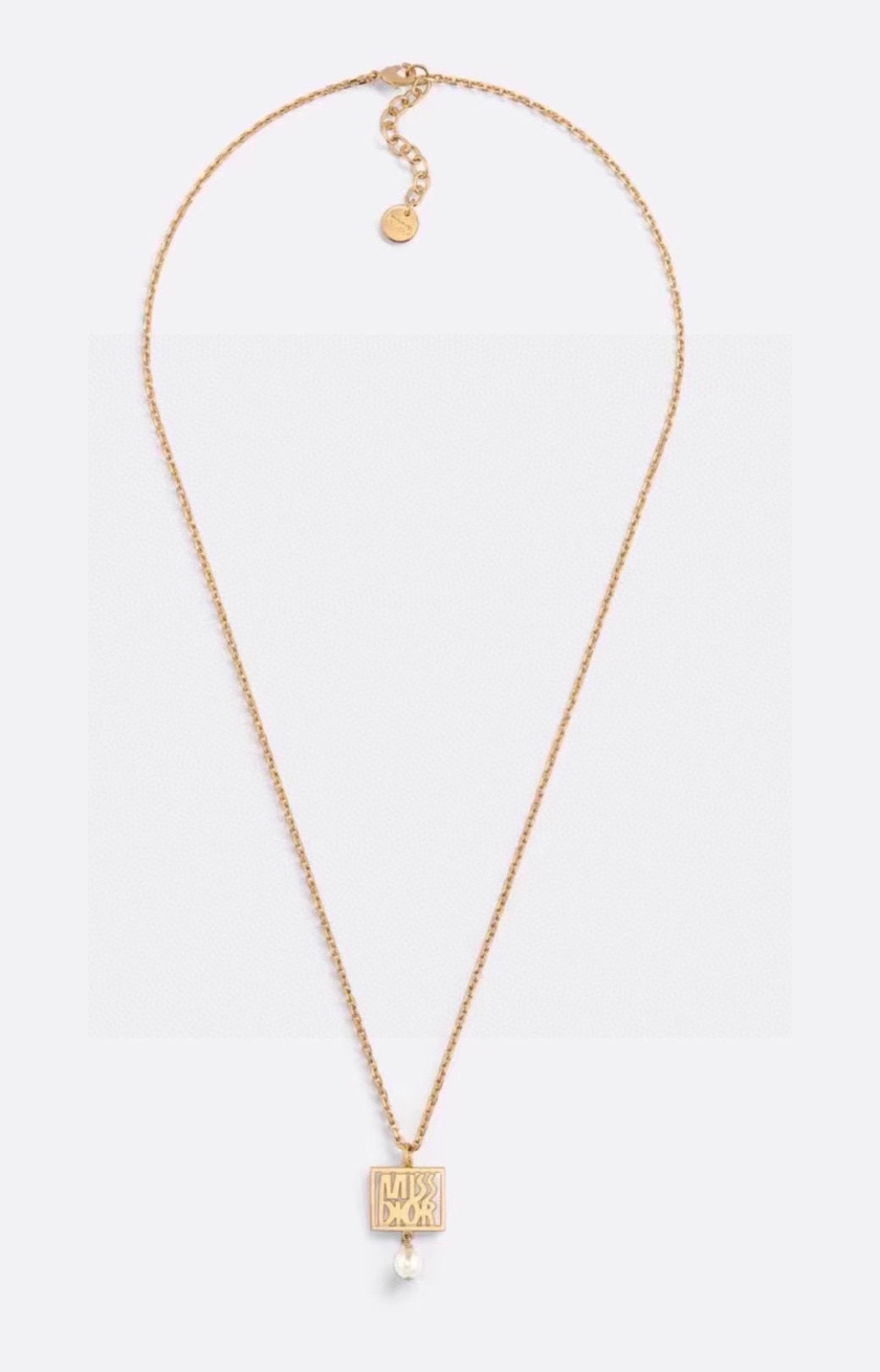 ディオール「Dior」Clair D Lune ネックレス40cm