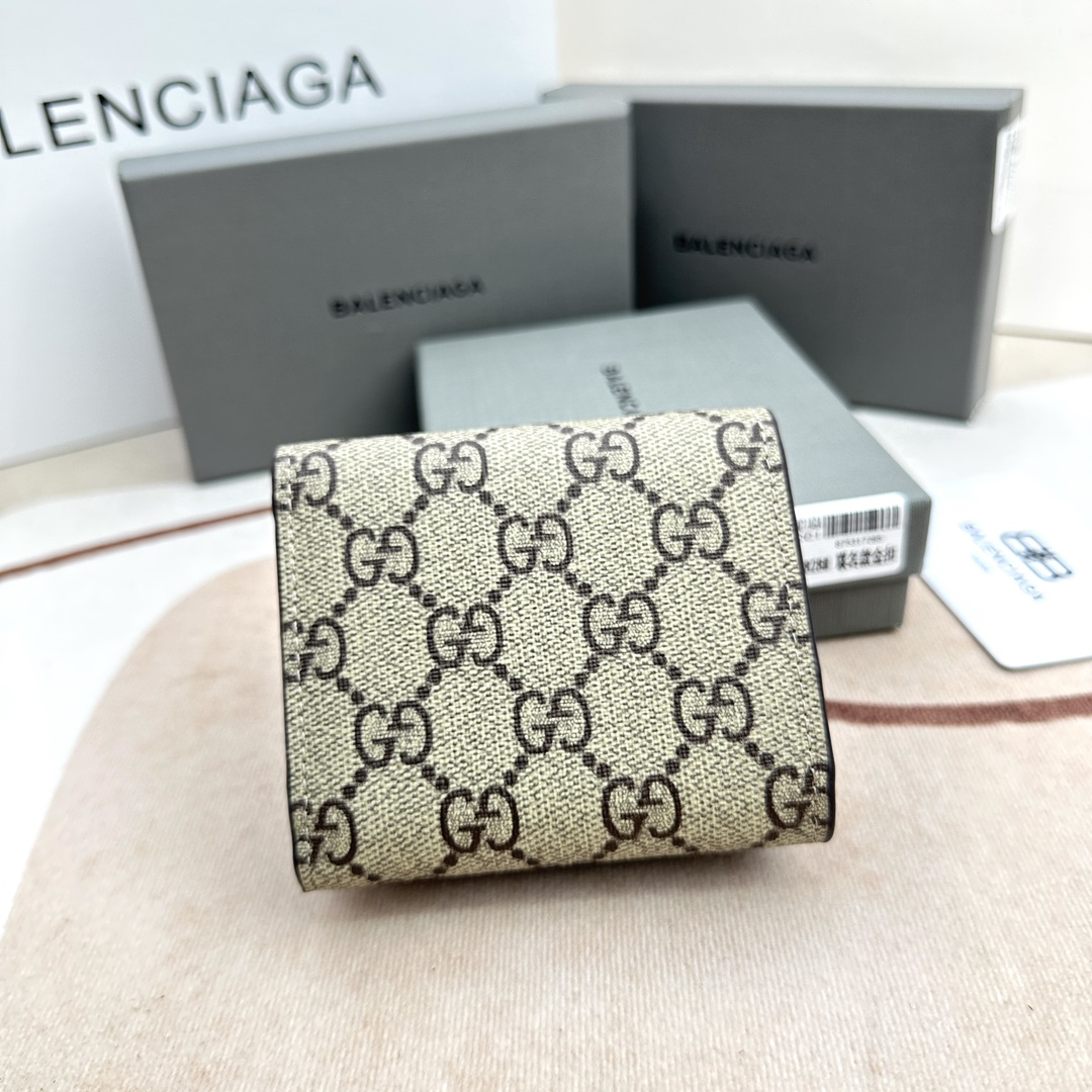 バレンシアガ Balenciaga & Gucci コラボレーション クラシックウォレット 財布