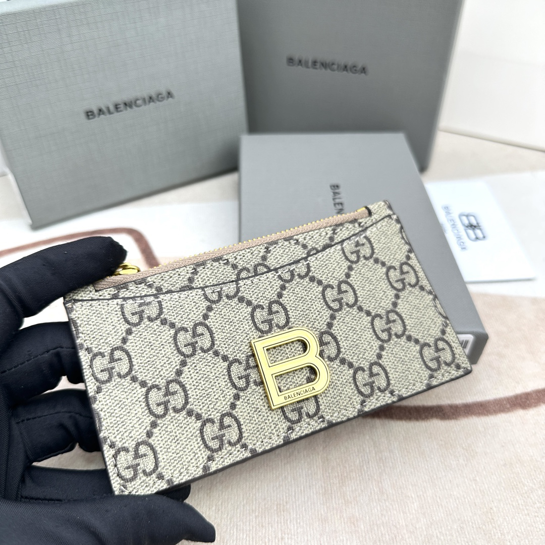 バレンシアガ Balenciaga & Gucci コラボレーション クラシックウォレット 財布