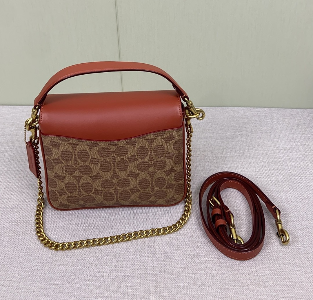 コーチ(Coach) キャシー クロスボディ バッグ 19・シグネチャー キャンバス CV436