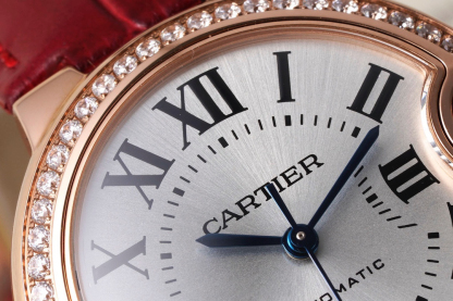 カルティエ［Cartier］バロン ブリュ 33mm 自動巻き 腕時計