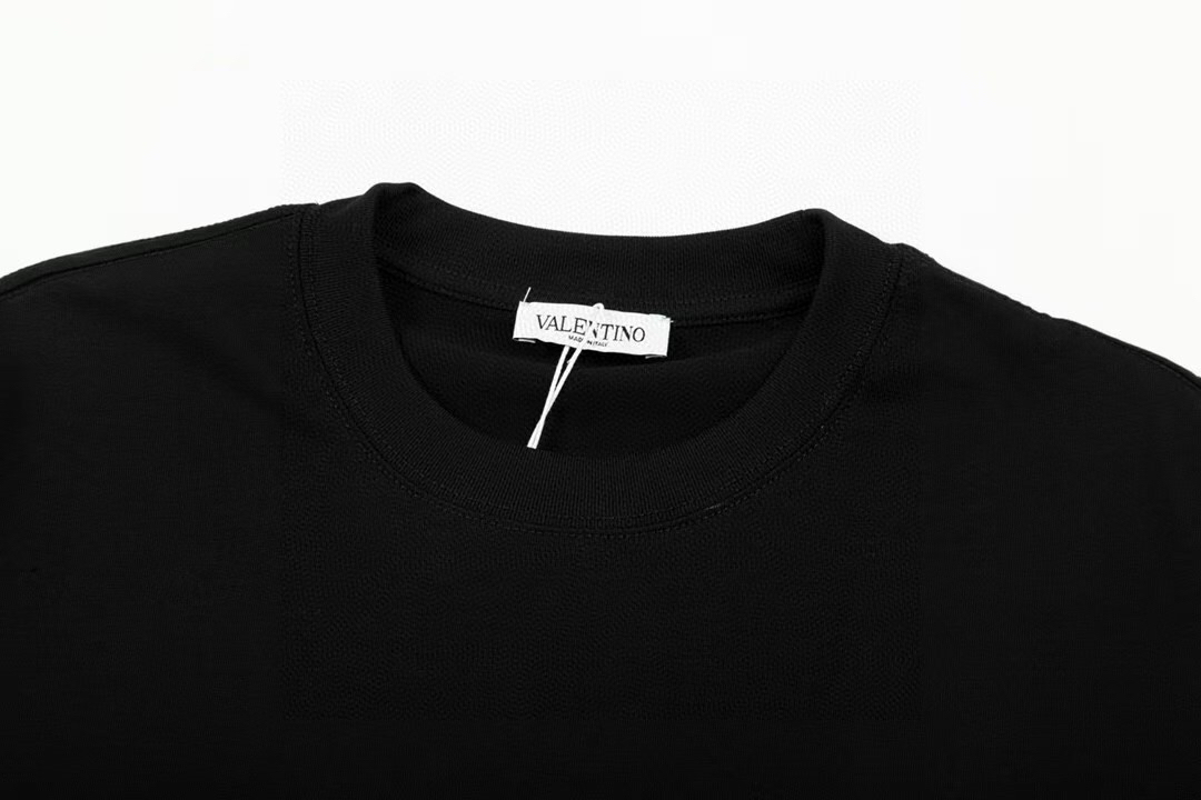 ヴァレンティノ「Valentino」‌STAR ロゴプリント ユニセックス ショートスリーブTシャツ