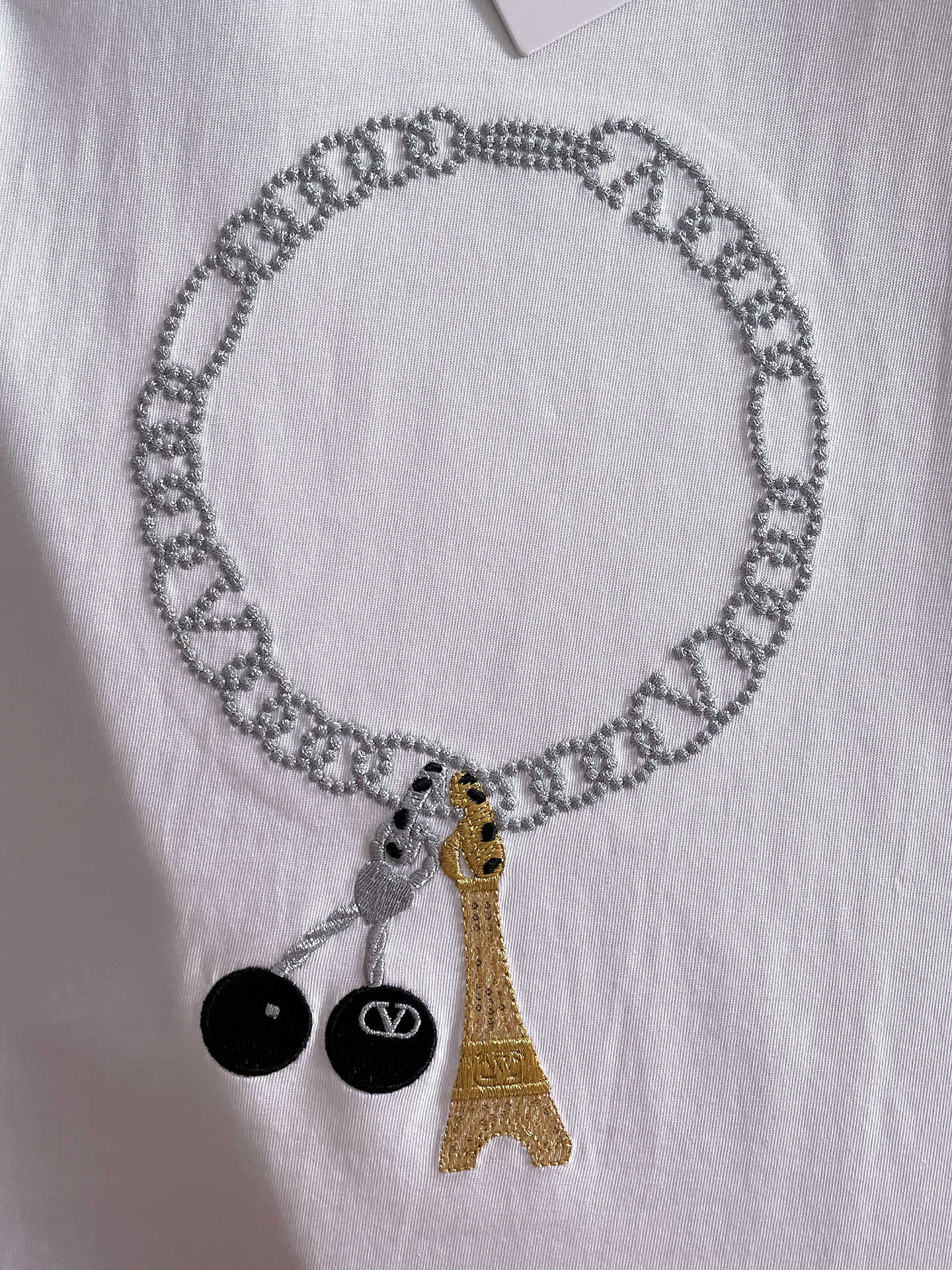 ヴァレンティノ「Valentino」25 ss春夏新作初の最新半袖クルーネックTシャツ