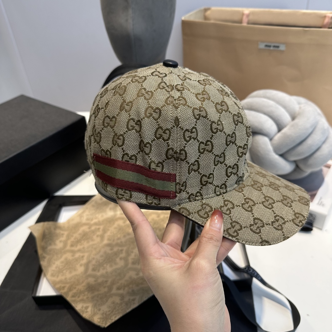 グッチ「Gucci」Lido GG Baseball Cap