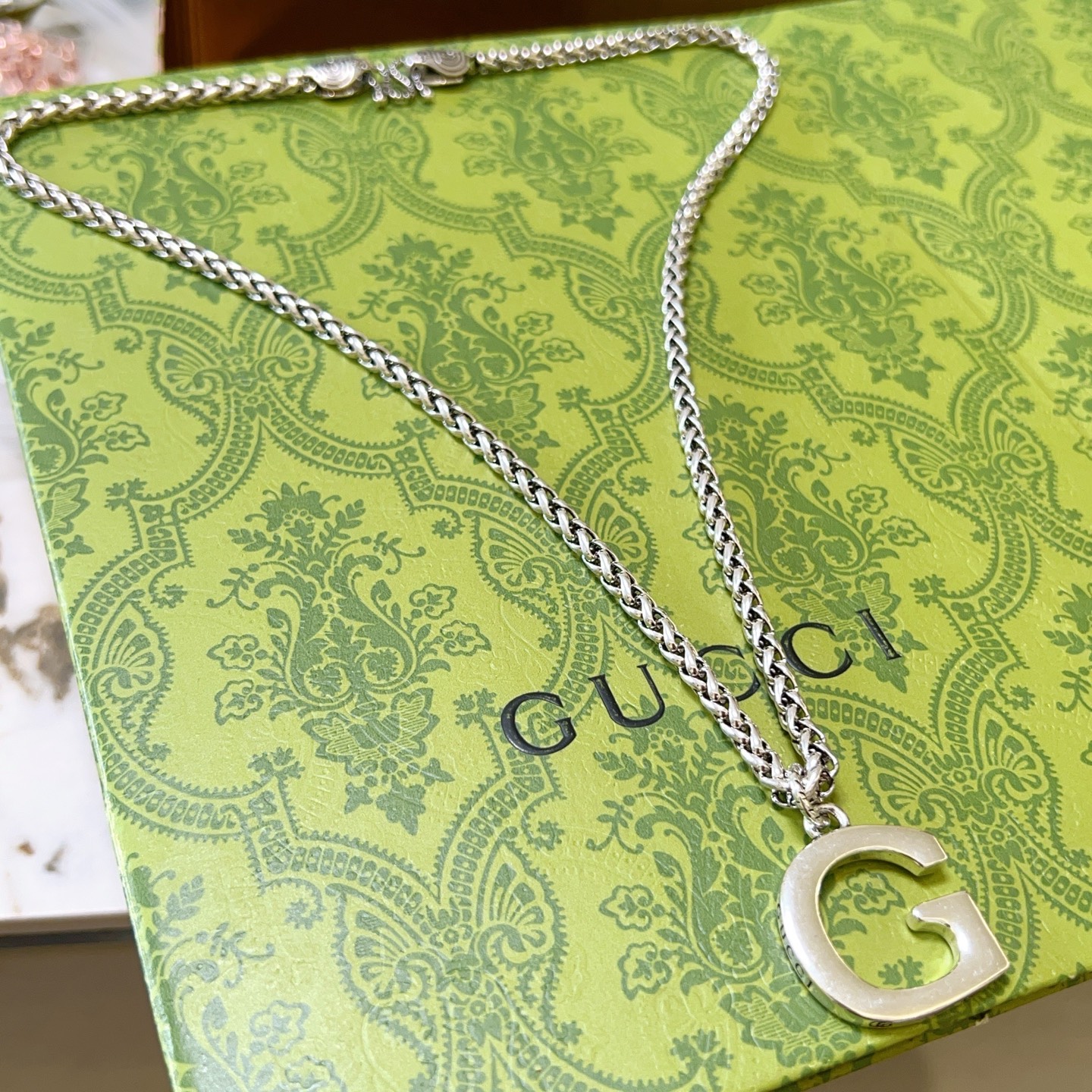 グッチ「Gucci」Anger Forest シルバーネックレス