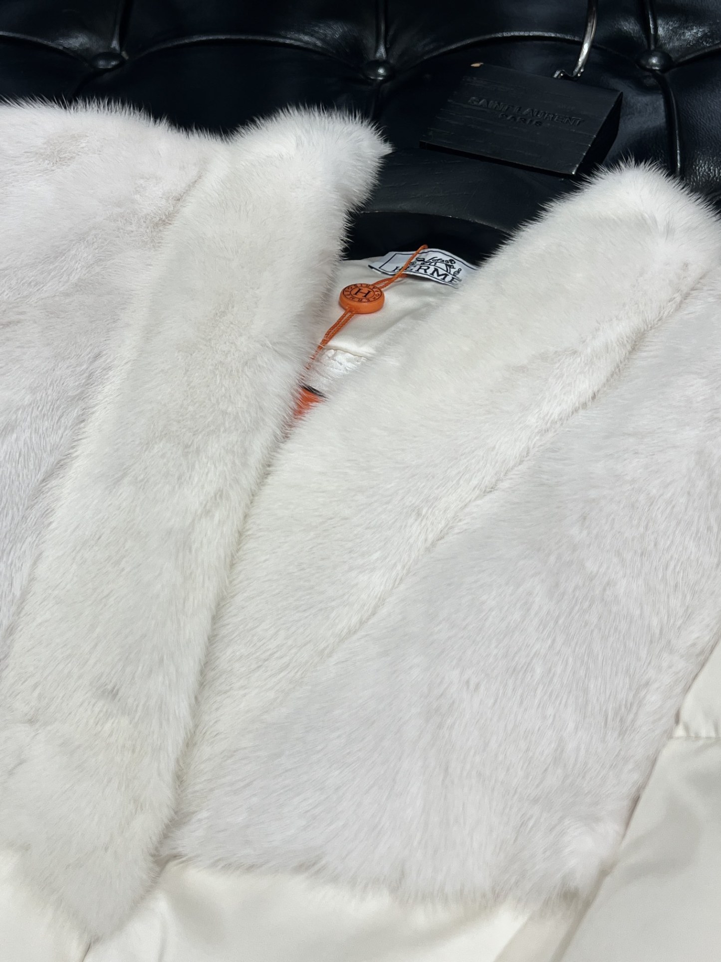 エルメス「Hermès」2025秋冬 ミンクファー ダウンコート