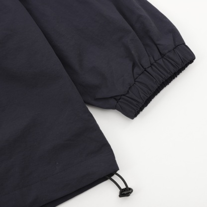 バレンシアガ「Balenciaga」BLCGコラージュアルファベットプリントジャケットポンチョ