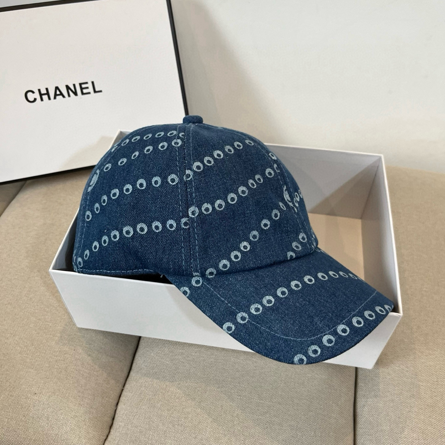 シャネル「Chanel」カンボン ベースボールキャップ