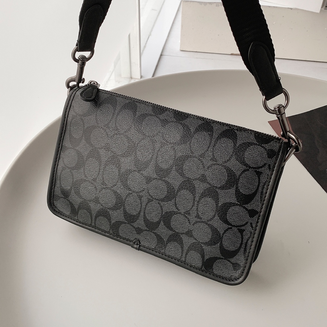 コーチ(Coach)ヘリテージ コンバーチブル クロスボディ・シグネチャー キャンバス