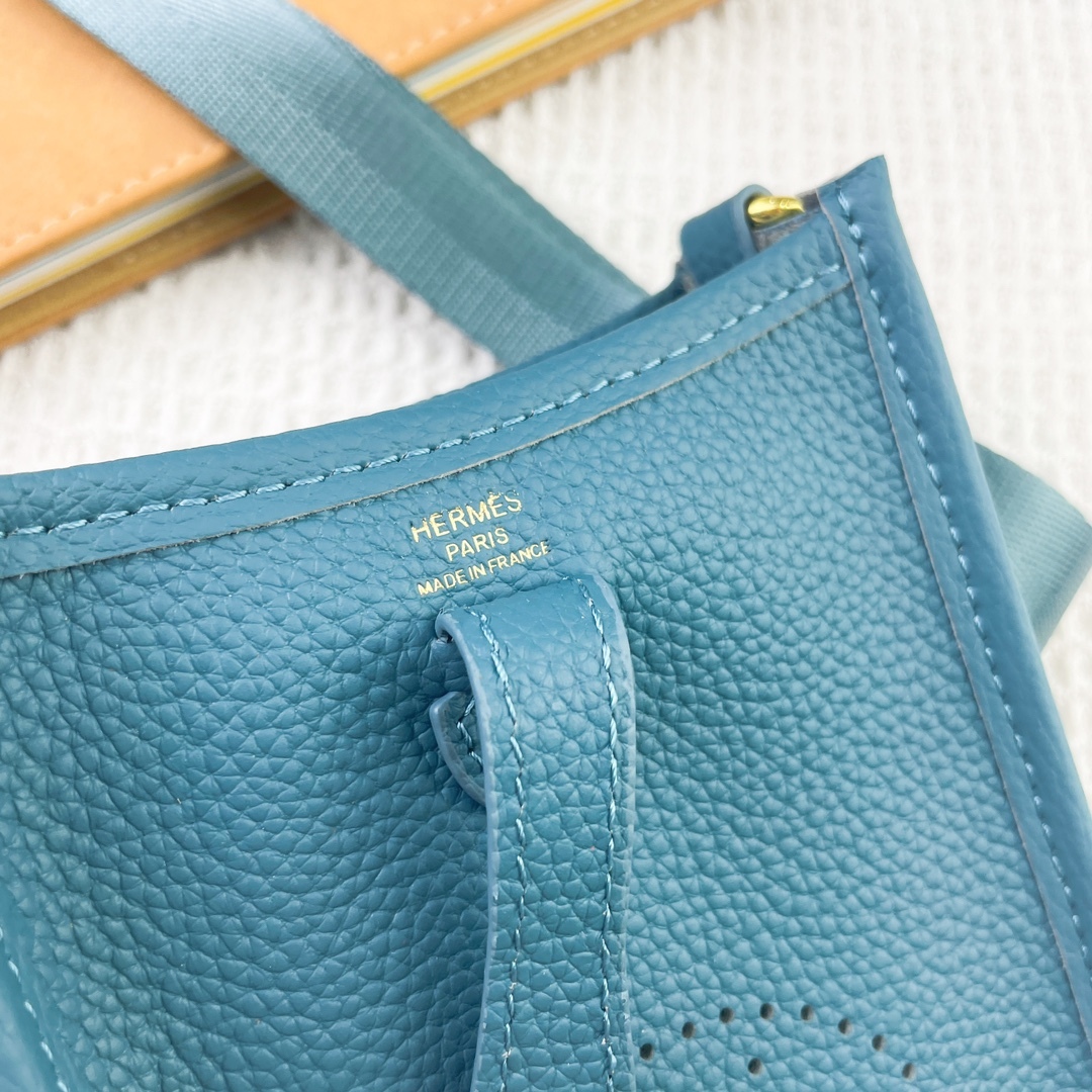 エルメス「Hermès」エブリン ミニ 12.5CM バッグ 15色「EVELYNE MINI BAG」