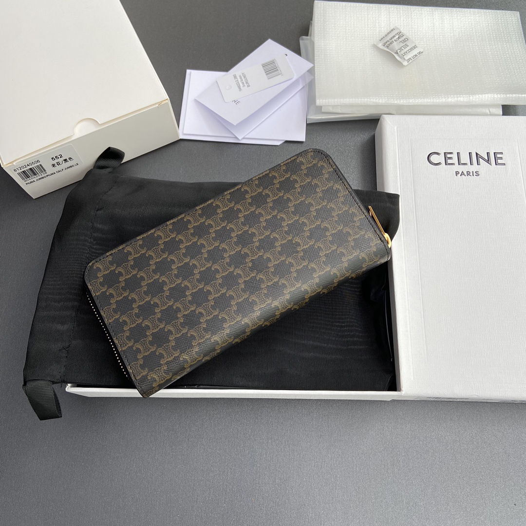 セリーヌ「Celine」TRIOMPHE CANVAS ジップトートバッグ