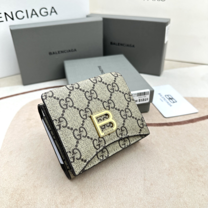 バレンシアガ Balenciaga & Gucci コラボレーション クラシックウォレット 財布