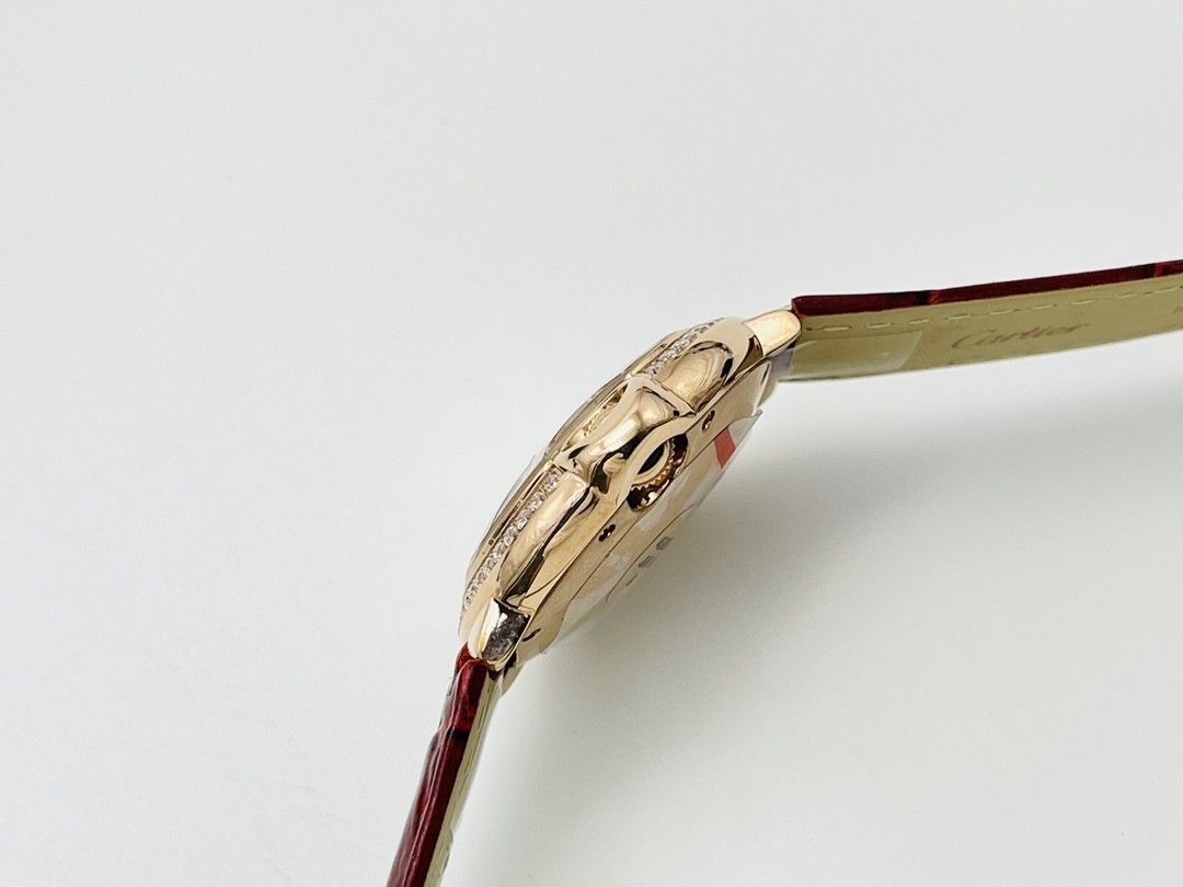 カルティエ［Cartier］バロン ブリュ 33mm 自動巻き 腕時計