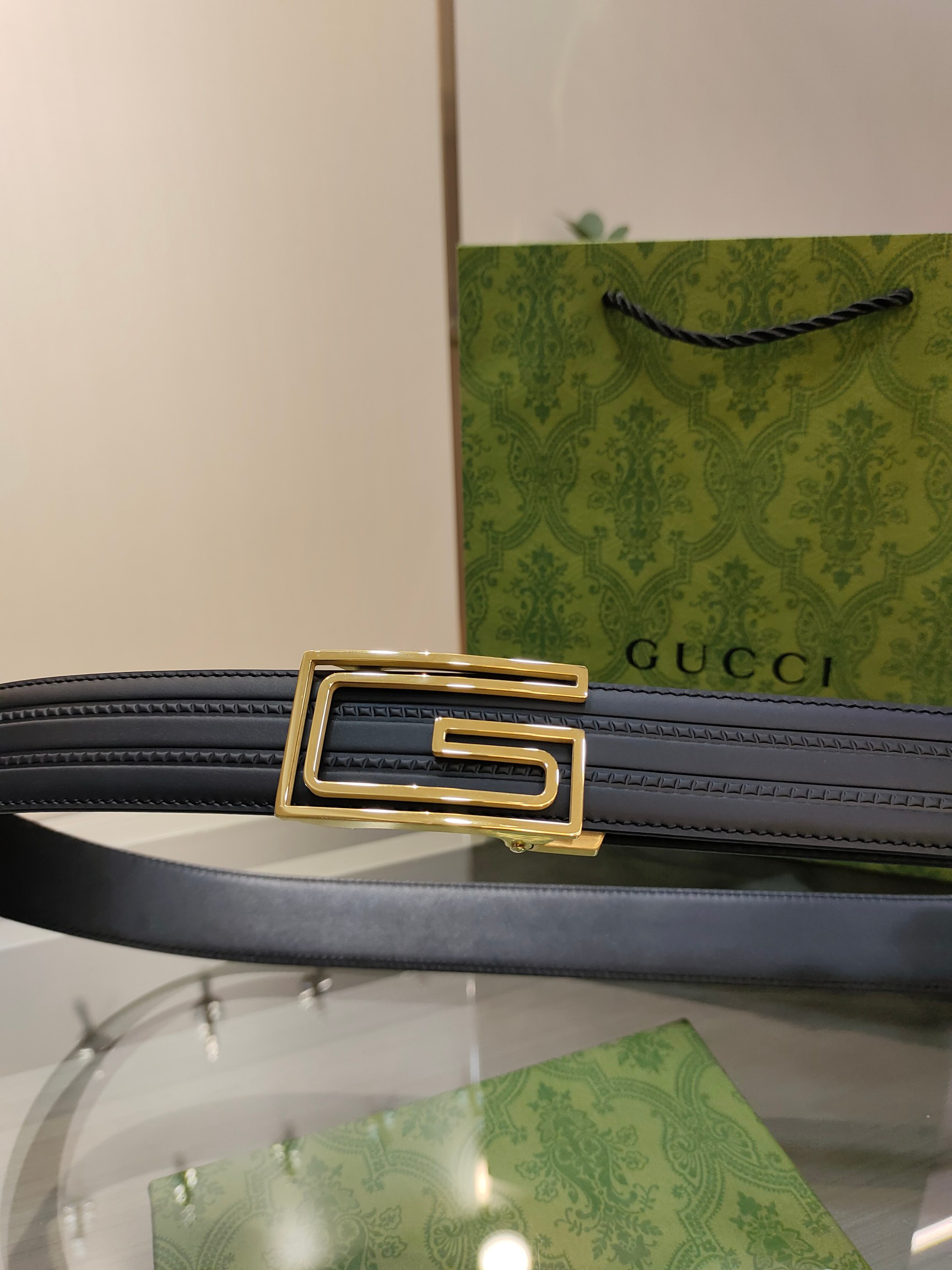 グッチ「Gucci」スペシャルレザー ベルト100CM