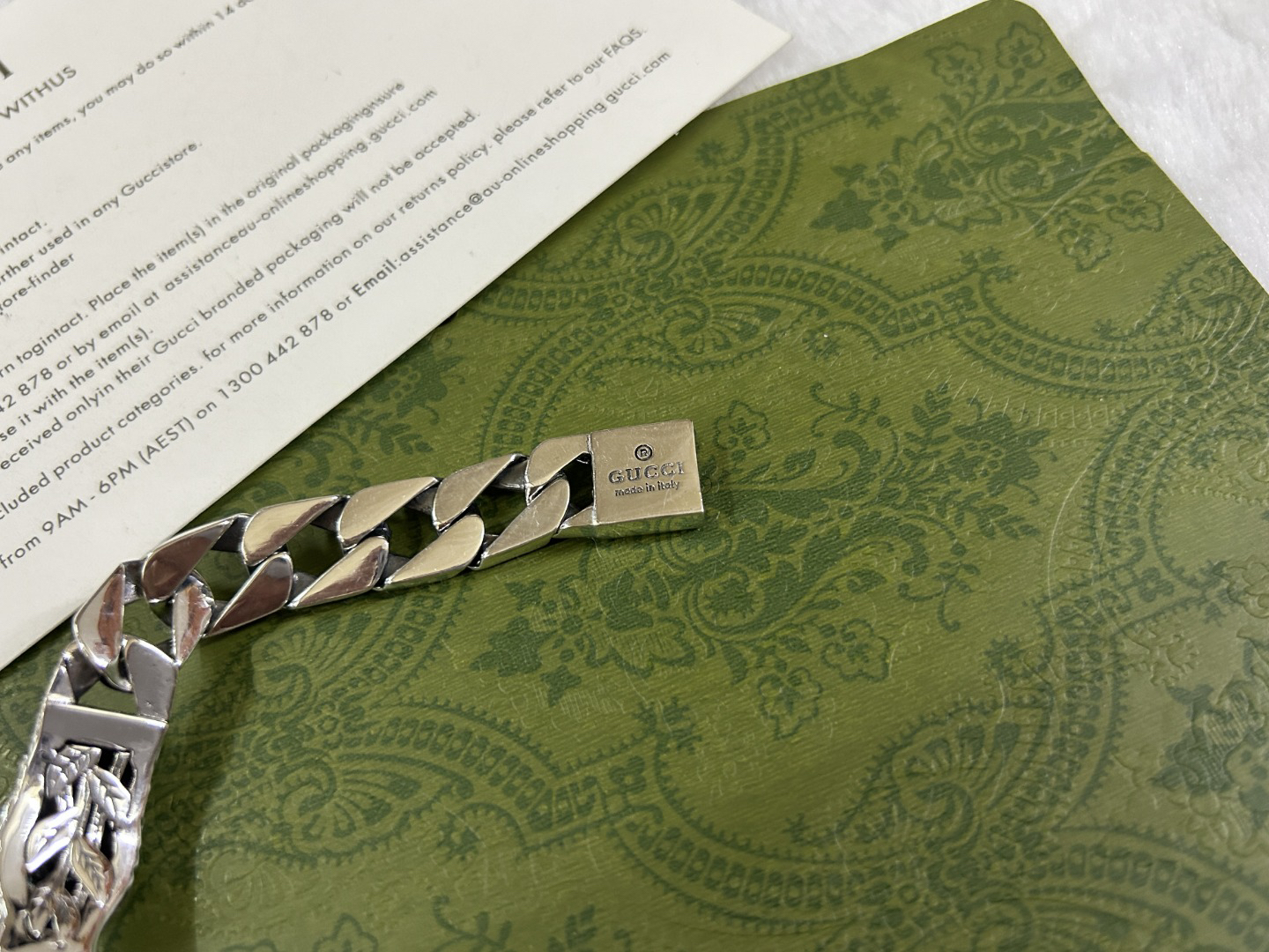 グッチ「Gucci」 ディオニュソス ダブルタイガーヘッド ブレスレット