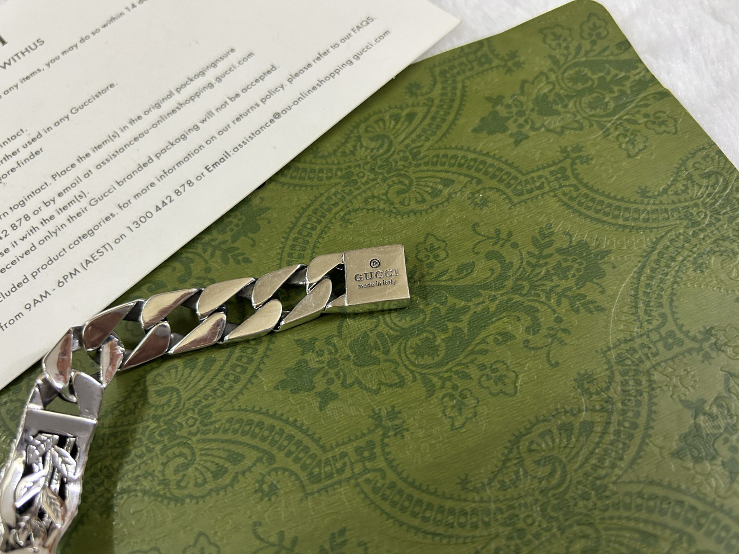 グッチ「Gucci」 ディオニュソス ダブルタイガーヘッド ブレスレット