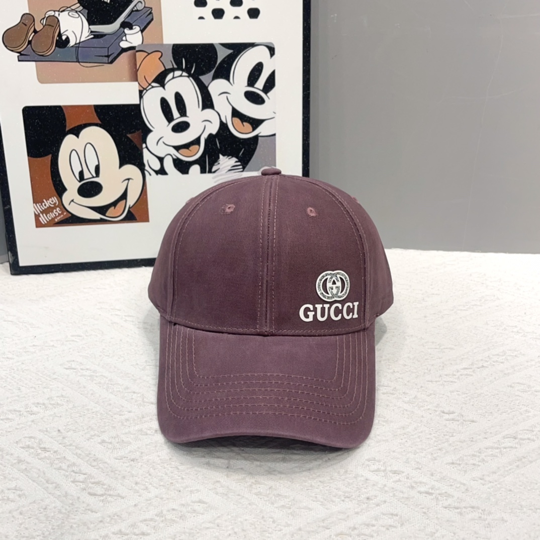 グッチ「Gucci」GGモノグラム ベースボールキャップ