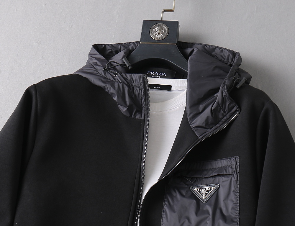 プラダ「Prada」2024 ss春の新作メンズジャケット
