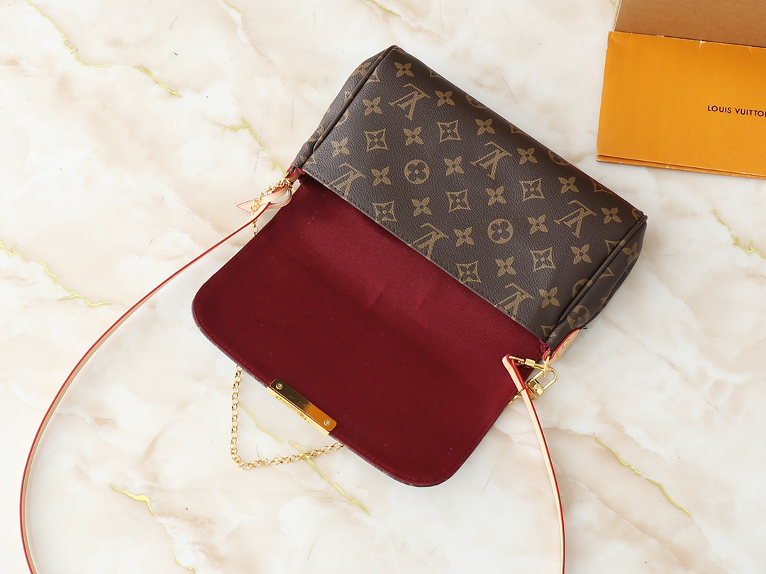 ルイ・ヴィトン「Louis Vuitton」ボルソ フェイバリット MM