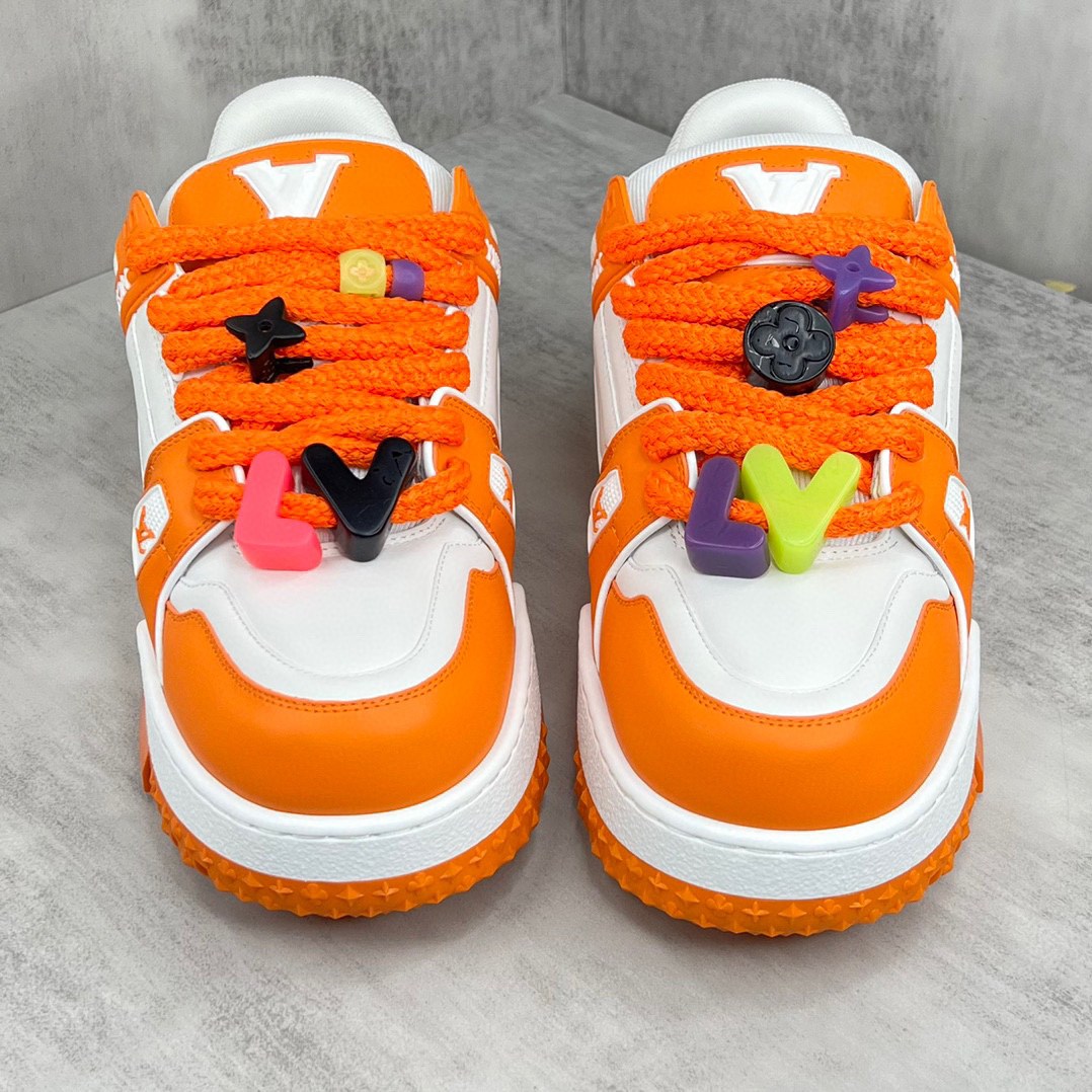 「コラボモデル」Louis Vuitton x Trainer Maxi スニーカー