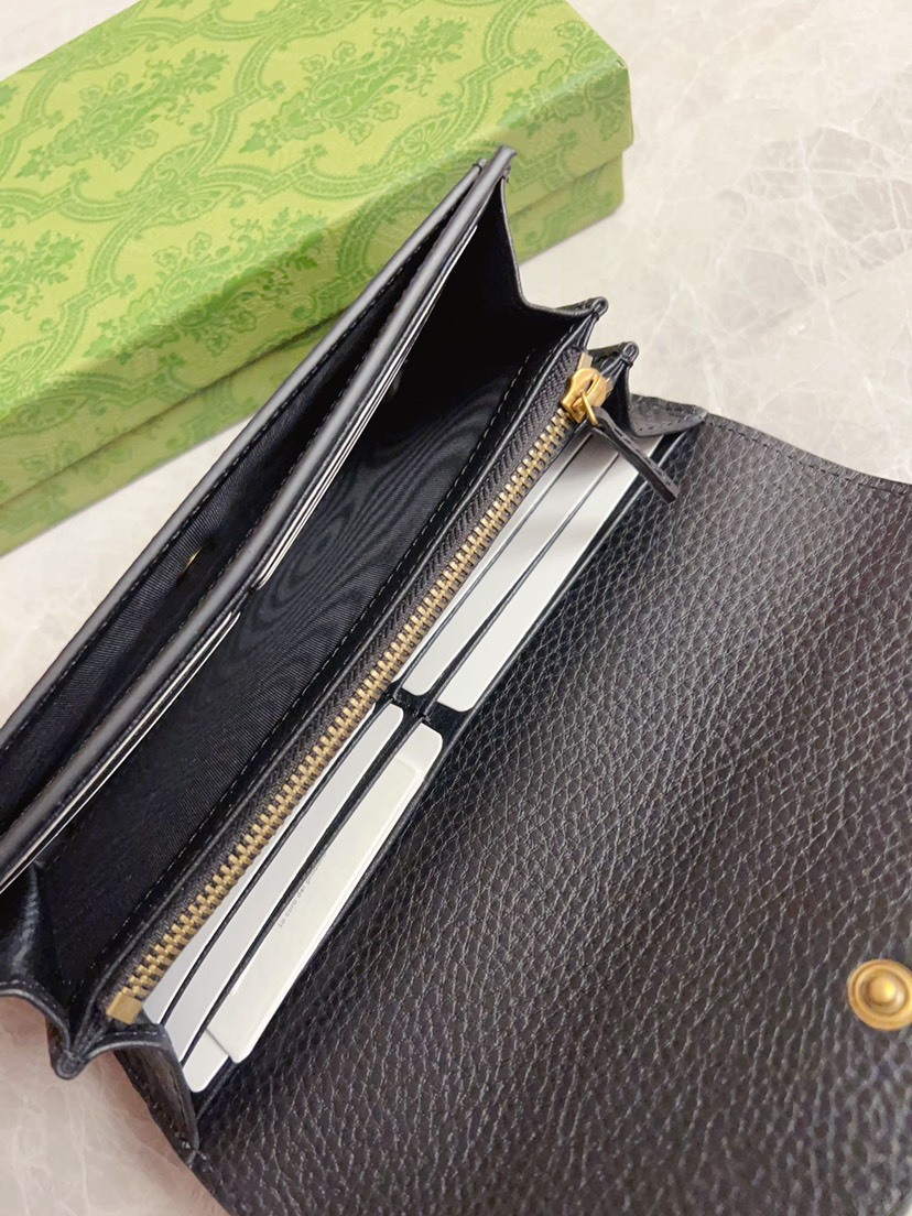 グッチ「Gucci」オフィディア GG コンチネンタルウォレット 3色