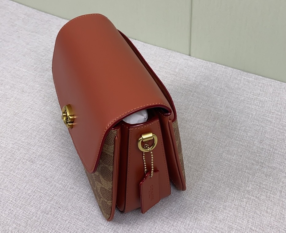 コーチ(Coach) キャシー クロスボディ バッグ 19・シグネチャー キャンバス CV436