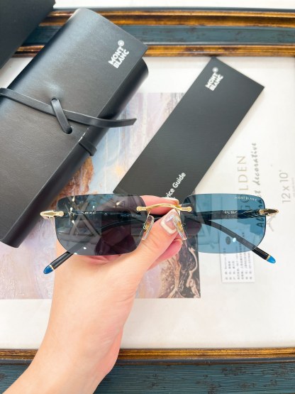 モンブラン「Montblanc」MB658S リムレス サングラス