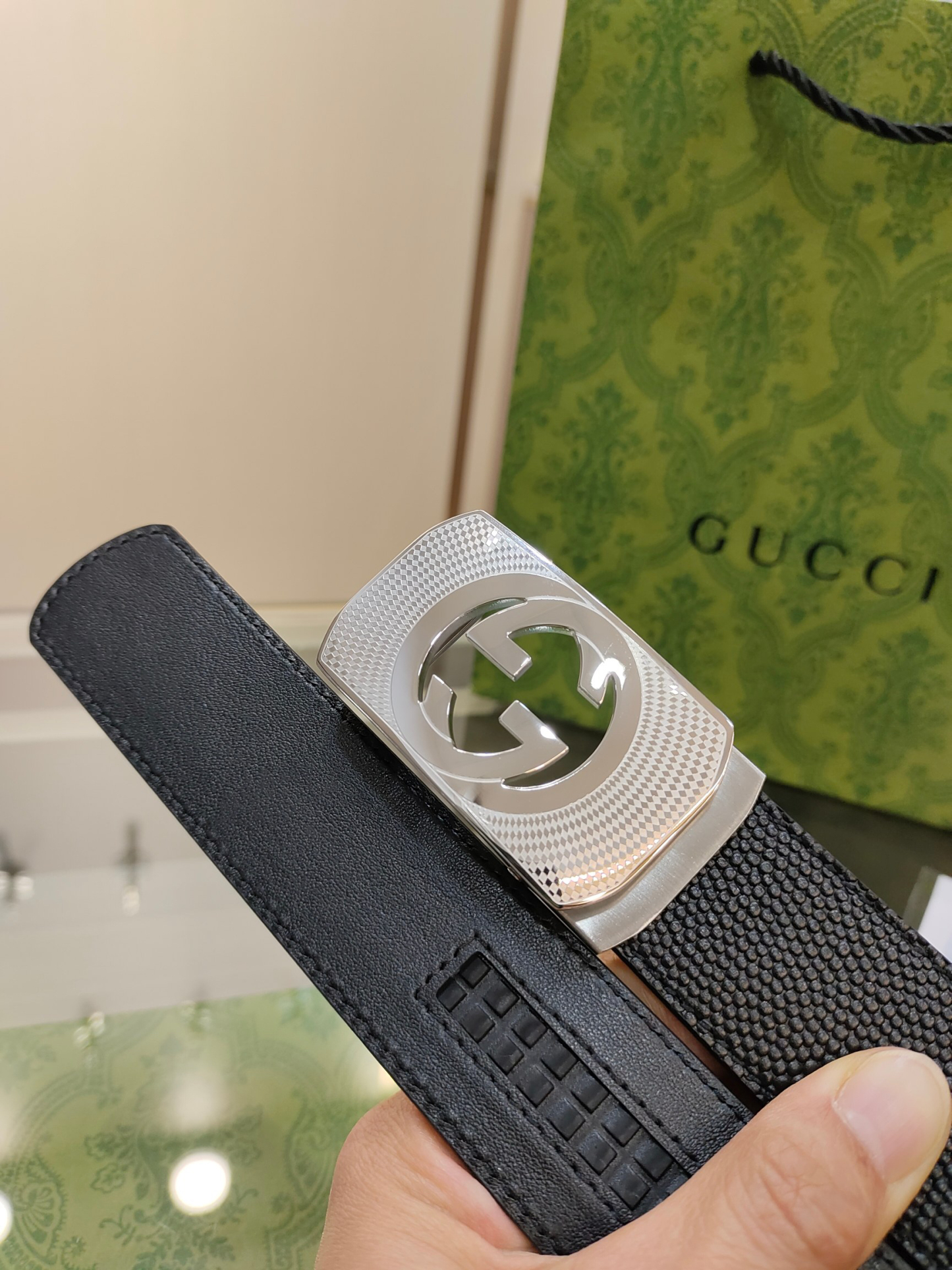 グッチ「Gucci」スペシャルレザー ベルト100CM