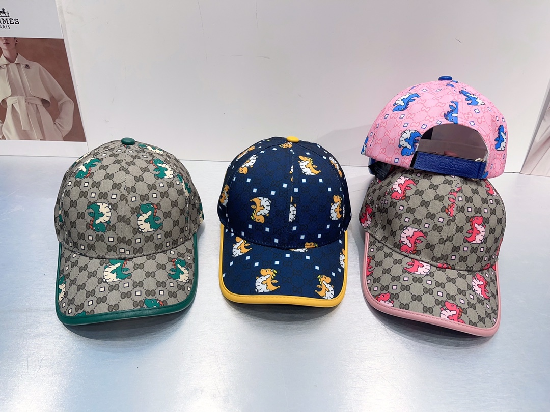 グッチ「Gucci」GGモノグラム ベースボールキャップ