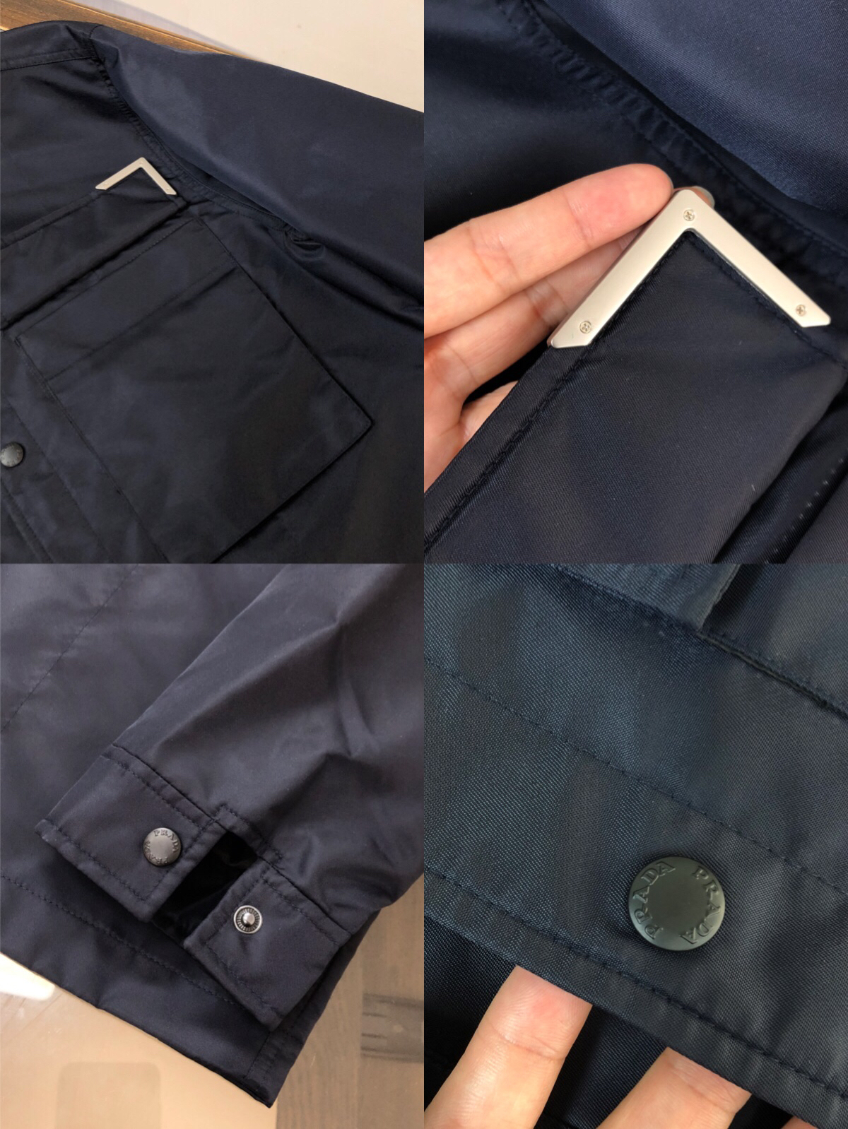 プラダ「Prada」2024早秋 スタンドカラージャケット アウター