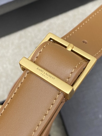 サンローラン「Saint Laurent」ラフィア編み ホボバッグ