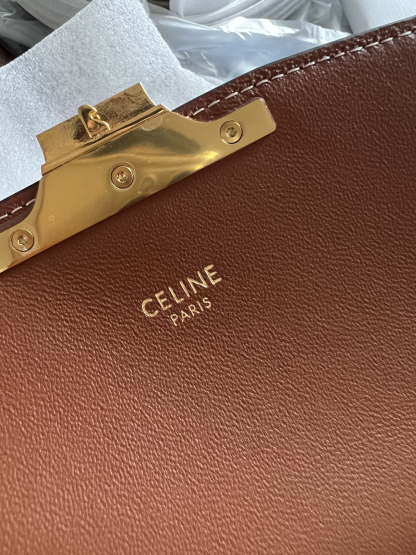 セリーヌ「Celine」TRIOMPHE モノグラム ボックス バッグ