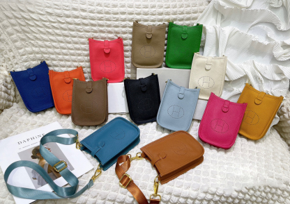 エルメス「Hermès」エブリン ミニ 12.5CM バッグ 15色「EVELYNE MINI BAG」