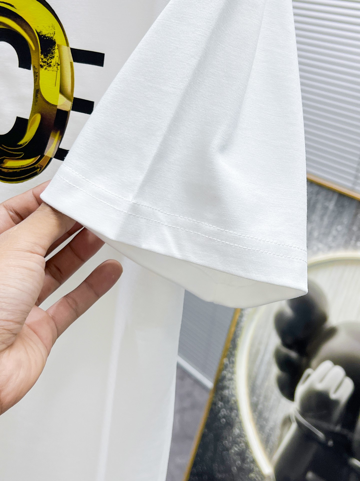 ヴェルサーチ「Versace」 2025SS リラックスフィット クルーネックTシャツ