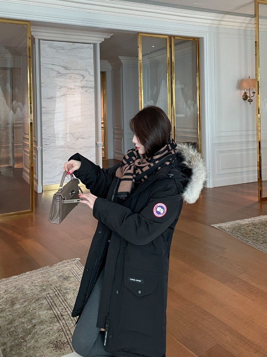 カナダグース「Canada Goose」パーカーダウンコート