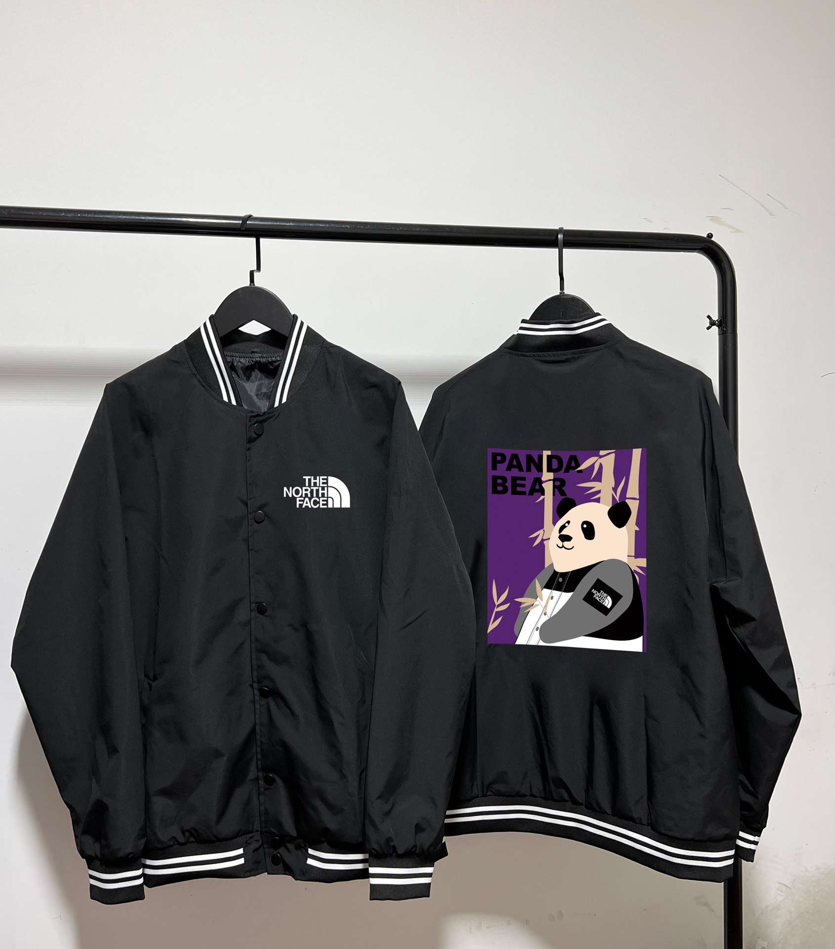 ザ・ノースフェイス「The North Face」ラッキーパンダ ベースボールジャケット